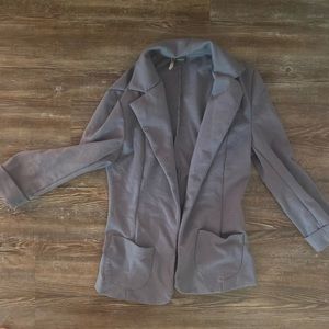 Urban outfitters sparkle and fade gray soft blazer